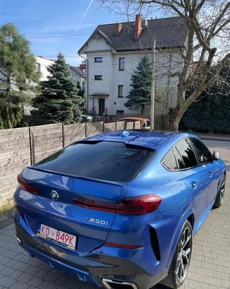 BMW X6 cena 369000 przebieg: 75000, rok produkcji 2019 z Kraków małe 631